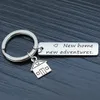 Accueil NOUVELLES ADVENTURES Porte-clés Lettres Key Bague House-€ Cadeau Office Biens de fermeture Bijoux Sweet House