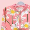 Love DDMM Meisjes Jassen Lente Kinderkleding Meisjes Leuke Cartoon Gedrukt Lange Mouwen Casual Cardigan Jas 210715