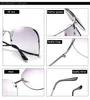 Крутые 2021 новые брендовые дизайнерские прозрачные женские и мужские зеркальные солнцезащитные очки, мужские и женские модные очки5601054