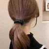 Frosted Mini Hair Claw Clamps High Ponytail Clip Women Khaki Beżowe geometryczne kraby Barrettes Hair Akcesoria