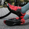 Cyklingskor Original Craft Mountainbike Skor Professionella Mens Road Bike Par Plus Storleksmodeller utan lås Kvinnor