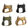 Pet Harness Tactical Dog Clothes Nylon Waterdichte Huisdieren Borstband Harnassen Groot Middelgrote Honden Training Vest