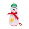 クリスマスの装飾キャンディバッグ人形ギフト雪だるまサンタエルクベアルアップル2022