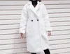 여자 양모 가을 겨울 여자 느슨한 베이지 색 테디 코트 세련된 여성 두꺼운 따뜻한 캐시미어 재킷 캐주얼 여자 스트리트웨어