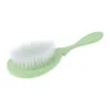 1 Set Bébé Peigne Brosse Fournitures De Soins Infirmiers Bain Lavage Cheveux Poils Doux Pointe Ronde Coffre-fort Massage De La Tête