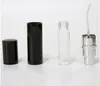 100pcs Refill Bottle Black color 10ml Mini Portable Refillable Perfume Atomizer Spray Bottles Empty Bottles Cosmetic Containers