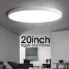 Ultra-cienkie światło sufitowe LED Nowoczesne 20 cali Duża Lampa Broad Lampa AC85-265V Oświetlenie montażowe do sypialni do salonu