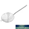 Ze Stali Nierdzewnej Colander Łyżka Drut Mesh Skimmer Ladle Sitko Ladle z uchwytem do gorącego garnka Kuchnia Smażenia Żywności Makaron Spaghett