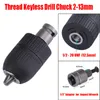 1/2 Inch 20UNF Thread Drill Chuck Conversion Drill Chuck Adapter Convert Impact Wrench Into Electric Drill Keyless 3 Jaw Chuck