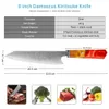 XITUO 8 "Pollici Damasco Chef Coltello Kiritsuke Coltelli Da Cucina Giapponesi Professionale Ultra Affilato VG10 67 Strati Lama In Acciaio Damasco