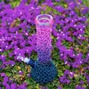 Straight Tube Hookahs 18mm Female Glass Boogs Handcarft 14 Inch Water Pipe Ice Pink With Bowl Heady Oil Dab Rig Handwork Big Boog