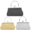 Frauen Hochzeit Party Abend Clutch Tasche Luxus Kristall Perle Tasche Neue Kleine Mode Kette Geldbörsen Und Handtasche Sac