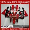 Verklei voor Kawasaki Ninja ZX 6R 636 600CC 600 cc ZX-636 ZX6R 94 95 96 97 Carrosserie 50HC.0 ZX636 ZX-6R 94-97 ZX600C ZX600 ZX 6 R 1994 1995 1996 1997 Bodys Kit fabriek rood