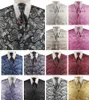 Ensemble gilet de mariage fantaisie paisley pour hommes, sur mesure, de haute qualité, pour costume/robe