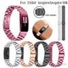 Wysokiej jakości Stal nierdzewna Pasek WRIS dla Fitbit Inspire Band Metal Wristband Bransoletka dla Fitbit Inspire HR Kobiety Oglądaj mężczyzn