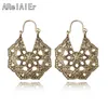 Stud Metal Earrings For Women Punk Alloy Earring Gypsy Tribal Ethnic Hoop Dangle Mandala Bohemian Jewelry330I