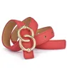 Cinture di moda per bambini Designer di alta qualità Baby Pu Leather Classic Letter Needle Buckle Cinture Cintura per bambini Regalo da donna bretelle