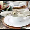 Table Decoration Aessories Kitchen, Dining Bar Home & Gardenpcs Five-Pointed Star Napkin Ring,Christmas Ring Suitable For Holiday Parties,Di