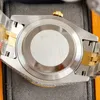 Diamantklocka helautomatiska mekaniska män klockor för män 41mm rostfritt stål 904l vattentät safir armbandsur Montre de luxe
