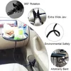 Adjustable Car Cup mount Drink Coffee Bottle Organizer Accessories Food Tray Automobiles Table for Burgers French Fries phone holders