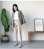 Damesbroek Capri Kokerbroek Vrouw Elegant Koreaans 90s Zakenvrouw Slanke hoge taille Rechte pijp Office Lady Cargo Harem Bigsize