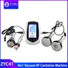 4in1 Cavitation Body Sculpting Slimming Machine Vakuum RF Hud Åtdragning Ansiktslyftning Red Photon Radio Frekvens Fettsugning Vikt Reducera