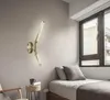Post-moderne creatieve persoonlijkheid wandlamp klok indicator ontwerper eenvoudige model villa slaapkamer nachtkastje