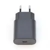 EU 펄그 벽 충전기 USB C 삼성 PD 25W 충전기 갤럭시 S20 / S20 울트라 / 노트 10 / NOTE 10 Plus TA800