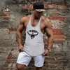 Spier guys Merk Kleding Gym Tank Tops Mens Fitness Kleding Singlets Mannen Stringer Bodybuilding Mouwloos Shirt