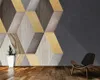 Tapety Papel De Parede Nowoczesne Drewniane Tekstury Tło Salon TV Ściany Sypialnia Papiery Home Decor Bar Restauracja Mural