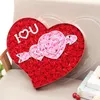 Valentin dag gåvor tvål blomma kärlek ros blomma bröllop födelsedag dagar konstgjorda tvål Presentparty dekoration wht0228