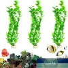 1PC Artificial Green Seaweed Vivid Water Plants Plastic Fish Tank Plant Decorations for Aquarium Factory price expert design Quality Latest Style Original Status