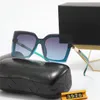 Nowe męskie Okulary przeciwsłoneczne dla mężczyzn Kobiety Okulary Sunglasse Metal Vintage Moda Styl Plac Rama UV 400 Obiektyw z Case