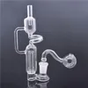 Nouveau desgin Pas cher verre bong Fumer Pipe à eau avec tuyau de brûleur à mazout en verre de 14 mm Dab Straw Oil Rigs pour Dry Herb Wax Bong