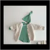 Cardigan Clothing Baby Kids Maternity Drop Dostawa 2021 Milancel jesień Sweter Sweet Color Infant Girls Knitwear Krótkie chłopcy Swetry 2
