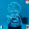 Led Light for Kids Bedroom Decor Hxh Night Anime Gift Acrylic Neon 3d Lamp Xmas Birthday Killua Cute DIY New Year4284823