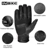 Inbike Goatskin Couro Motocicleta Luvas Respirável Motocross Luvas Todas as Luvas de Moto da Temporada Homens Guantes Moto Improof H1022