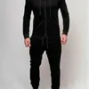 Hirigin 2 Stück Herbst Lauftrainingsanzug Männer Sweatshirt Sport Set Gymnastikkleidung Männer Sportanzug Trainingsanzug Sportbekleidung T200606