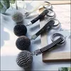 Porte-clés bijoux en gros prix d'usine luxe mode porte-clés en acier inoxydable cuir boucle livraison directe 2021 Ruoem