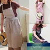 Nordic Women Lady Skirt Style Collect Waist Cute Dress Restaurant Coffee Shop Home Kitchen For Cooking Cotton Apron 3 Colour Aprons Factory price expert design