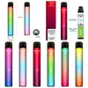 Poco 2 in 1 일회용 Vape 펜 전자 담배 2000 퍼프 950MAH 6ML 10 색 E Cig 응시 키트 증기 전자 담배 카트리지 원본 최신