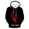 Hip Hop Sok Wlld 3D Bluzy Mężczyźni / Kobiety Nowy Lista Moda Drukuj Sukiety Juice Wrld 3d Hoody Pay Hołd Wlld Casual Tops G1229