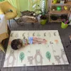 Miamumi Foldable Floor Baby Play Mat Kid Playmat Crawling Carpet Children Toddler Thermal Rug Game Pad Foam Educational Toy Gift 210402