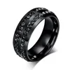 Clásico para hombre para mujer Anillos de pareja Negro Zirconia Piedra Cuadrado Compromiso de boda Banda para el dedo Aliance De Mariage Regalo Cluster8724076