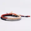 Bracelet à nœud diamant tissé bracelet Creative Colorful Line Bracelet Hand Corde pour hommes et femmes