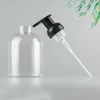 500 ml Handdesinfektionsschaum, transparente Kunststoff-Pumpflasche zur Desinfektion von flüssigen Kosmetika auf dem Seeweg LLE11425