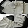 Vårvita jeans kvinnor denim byxor höga midja byxor koreanska mamma streetwear 210421