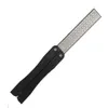 سكين شحذ ستون حاكب جيب سكين مبراة الماس الطي على الوجهين للحديقة المطبخ في الهواء الطلق أداة اللون الأسود خاص