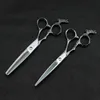 Univinlions Ciseaux de coupe de cheveux de 14 cm, ciseaux amincissants, kit de ciseaux de coiffure professionnels, accessoires de barbier, outils de barbier, tondeuses à cheveux de salon