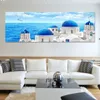 Sky Clouds Sea Mountain Landscape Pictures Canvas Paintng Wall Art For Living Room Bedroom Modern Decoration Unframed